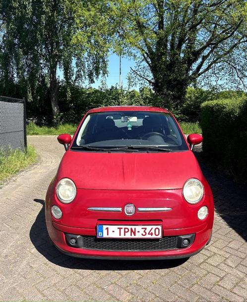 FIAT 500 FOR SALE, Auto's, Fiat, Particulier, Benzine, Euro 5, Stadsauto, 3 deurs, Handgeschakeld, Rood, Zwart, Leder en Stof