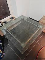 Glazen tafel, Huis en Inrichting, Woonaccessoires | Dienbladen, Ophalen, Zo goed als nieuw
