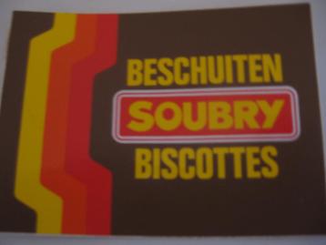 Soubry sticker Afmetingen: 10 cm bij 7 cm. Negen. beschikbaar voor biedingen