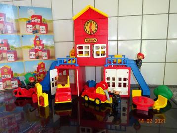 duplo 2658 , retro brandweerkazerne*VOLLEDIG* beschikbaar voor biedingen
