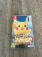 Nintendo switch pokemon let’s go pikachu, Games en Spelcomputers, Ophalen, Zo goed als nieuw