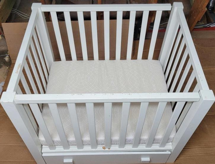 Parc pour bébés Marie Lucca Milk de Quax, Enfants & Bébés, Parcs, Utilisé, Rectangulaire, Réglable en hauteur, Tiroir, Enlèvement