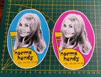 Lot 2x stickers Norma Hendy (Norma Hendrickx), Verzamelen, Ophalen of Verzenden