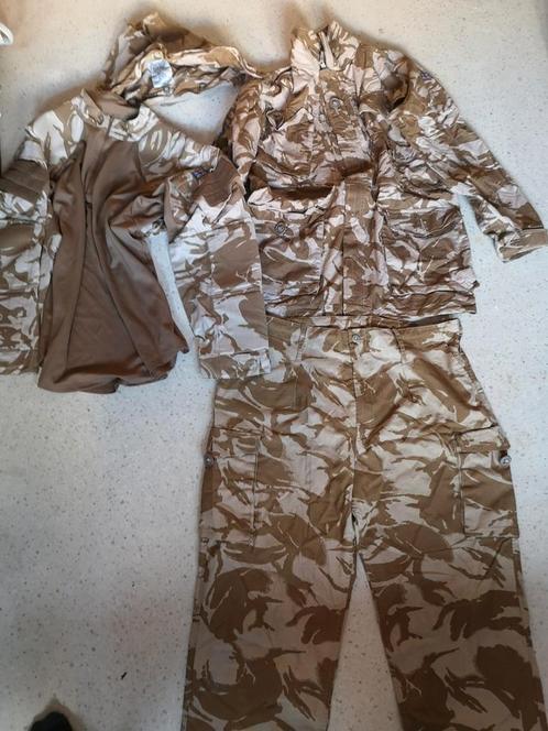 Chemise de combat en uniforme britannique Desert Camo Combat, Collections, Objets militaires | Général, Armée de terre, Enlèvement