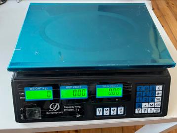 Balance électronique 40kg – batterie incluse beschikbaar voor biedingen