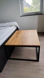 Table basse en chêne massif, Maison & Meubles, Tables | Tables de salon, Enlèvement, Chêne