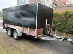 Dubbel as GEREMD EN GESLOTEN remork €1.950, Auto diversen, Aanhangers en Bagagewagens, Ophalen of Verzenden