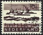 1 Postzegel Deltawerken Nederland 1963, Postzegels en Munten, Postzegels | Nederland, Ophalen of Verzenden, Na 1940, Gestempeld