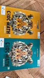 Croc’Math manuels 3A + 3B, Livres, Plantyn, Comme neuf, Enlèvement, Secondaire