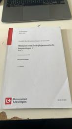 Wiskunde met (bedrijfs)economische toepassingen 1, Ophalen of Verzenden, Zo goed als nieuw
