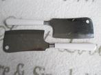 kaasmes / hakmes, Ophalen of Verzenden, Gebruikt, Inox of Chroom, Los bestek
