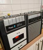 Retro Radio met Casette Deck Werkende staat, Ophalen of Verzenden