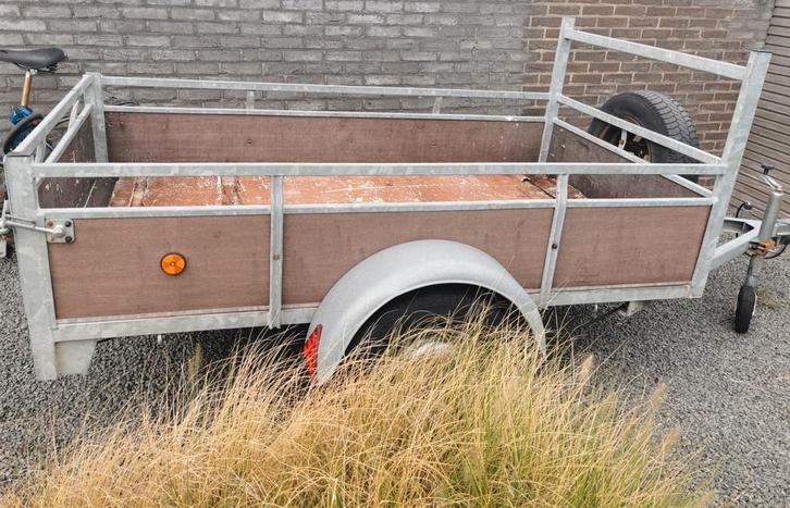 Remorque 1 as altijd binnen gestaan 100x200 Laadbak, Auto diversen, Aanhangers en Bagagewagens, Ophalen