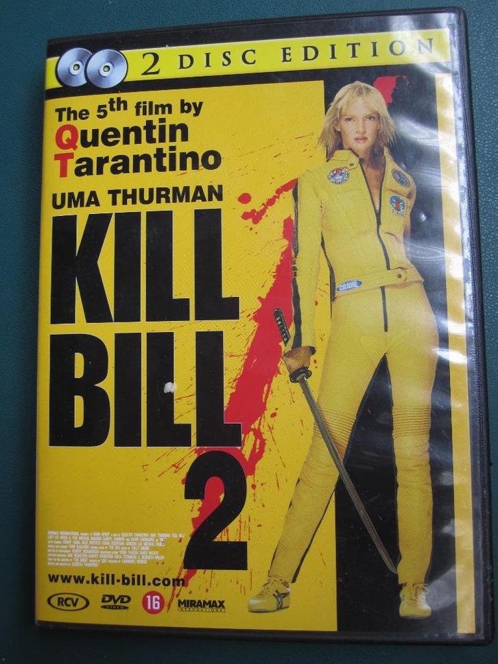 Kill Bill 2 (2004) 2 disc, Cd's en Dvd's, Dvd's | Actie, Zo goed als nieuw, Martial Arts, Boxset, Vanaf 16 jaar, Ophalen of Verzenden