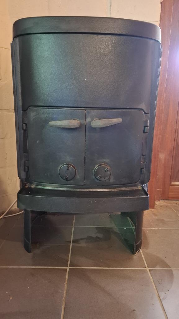 Houtkachel, Huis en Inrichting, Kachels, Gebruikt, Vrijstaand, Houtkachel, Hout, Ophalen