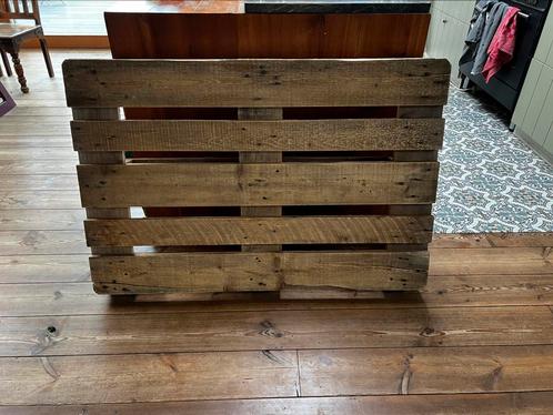 Europalletten, deels opgeschuurd, 10 stuk, Doe-het-zelf en Bouw, Hout en Planken, Zo goed als nieuw, Pallet, Ophalen
