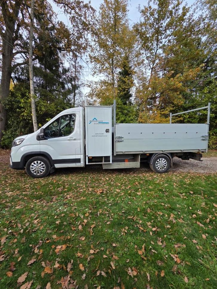maxus deliver 9 openlaadbak, Auto's, Bestelwagens en Lichte vracht, Particulier, ABS, Achteruitrijcamera, Airbags, Airconditioning