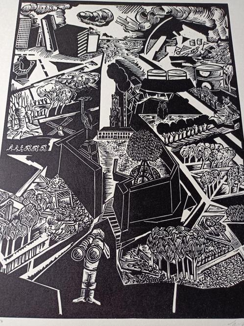 litho X3 49/50 "Modern Times", Antiek en Kunst, Kunst | Litho's en Zeefdrukken, Ophalen
