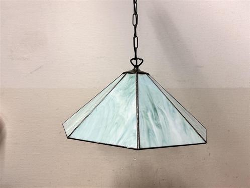 A1839. Prachtige Tiffany-stijl hanglamp, Maison & Meubles, Lampes | Suspensions, Utilisé, Enlèvement ou Envoi
