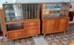 Meubles Sideboard Highboard vintage Jitona 1960's, Maison & Meubles, Enlèvement ou Envoi, Comme neuf