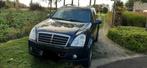 Ssangyong Rexton 4x4 RJ XDi270 van 2008 en 176600km Gekeurd, Auto's, SsangYong, Zwart, Leder, Particulier, Te koop