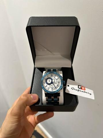 Montre Grafenberg Chronograph Blue Dials beschikbaar voor biedingen
