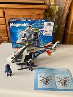 Playmobil 6874 hélicoptère de police avec projecteur, Ophalen, Gebruikt