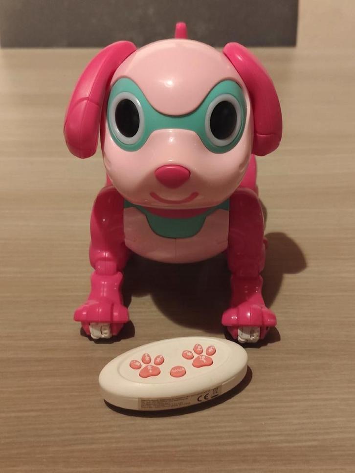 Interactieve robot-hond met afstandsbediening, Kinderen en Baby's, Speelgoed | Overig, Gebruikt, Jongen of Meisje, Ophalen