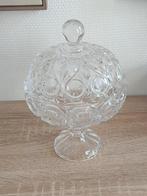 Bonbonnière en verre, Huis en Inrichting, Woonaccessoires | Stolpen, Ophalen, Zo goed als nieuw