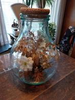 Grote bokaal met bloemen, Huis en Inrichting, Ophalen, Gebruikt