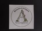 Sticker brouwerij  Aaigem, Verzenden, Nieuw, Verpakking