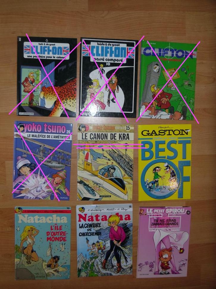 Diverses BD 4 euros la pièce, Boeken, Stripverhalen, Gelezen, Ophalen of Verzenden