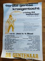 Affiche eerste Gentse kroegen tocht, Ophalen of Verzenden