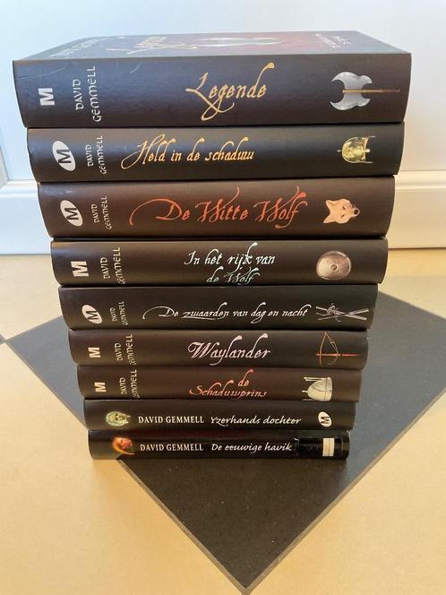 Verzameling 9 fantasy boeken David Gemmell Kronieken Drenai, Boeken, Fantasy, Gelezen, Ophalen of Verzenden