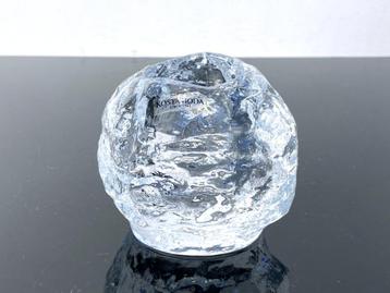Ann Wärff - Kosta Boda - Bougeoir vintage en cristal