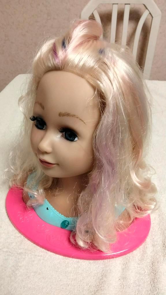 Stylinghoofd / Kaphoofd Baby Born, Kinderen en Baby's, Speelgoed | Poppen, Zo goed als nieuw, Overige typen, Ophalen of Verzenden