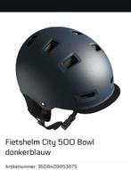 Fietshelm donkerblauw, Ophalen, Gebruikt, B’Twin