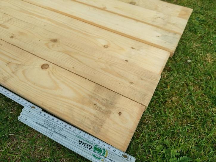 Bekistingplankjes voor gieten van betonnen trap (onderzijde), Doe-het-zelf en Bouw, Hout en Planken, Zo goed als nieuw, Plank