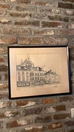 YvonneR pentekening van 1981j, Antiek en Kunst, Kunst | Tekeningen en Fotografie, Ophalen of Verzenden