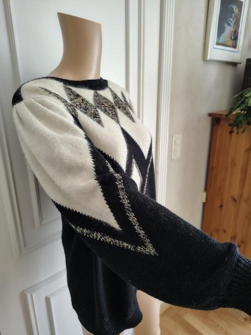 Vintage gebreide trui Merk claude laurent, Kleding | Dames, Truien en Vesten, Maat 36 (S), Verzenden
