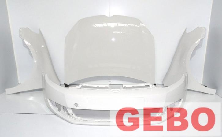 Volkswagen Golf 6 2008 t/m 2013voorkop motorkap bumper spatb, Autos : Pièces & Accessoires, Carrosserie & Tôlerie, Pare-chocs