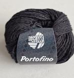 10x50g Lana Grossa Portofino - zwart, Hobby en Vrije tijd, Breien en Haken, Ophalen of Verzenden, Nieuw, Breien, Wol of Garen