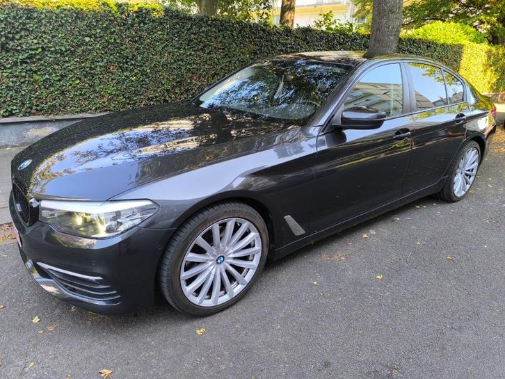 2019 -BMW 5-G30 , euro 6 d, Auto's, BMW, Particulier, 5 Reeks, Diesel, Euro 6, Berline, 4 deurs, Automaat, Zwart, Zwart, Leder