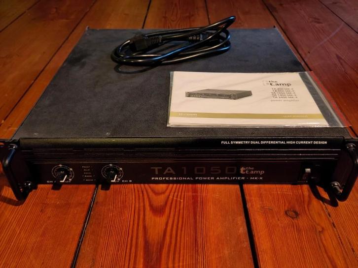 Amplificateur the t.amp TA 1050 MK-X, Musique & Instruments, Amplis | Clavier, Moniteur & Sono, Utilisé, Sono, Moins de 500 watts