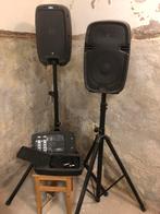 Stagg spa viaggio portable speakers with stands, Muziek en Instrumenten, Versterkers | Keyboard, Monitor en PA, Ophalen, Zo goed als nieuw