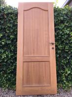 3 houten binnendeuren te koop 201 x 83 x 4cm, Ophalen of Verzenden, Zo goed als nieuw