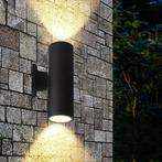 Buiten Wandlamp Kunststof Tuin Zwart (Nieuw), Kunststof, Wandlamp, Nieuw, Ophalen of Verzenden