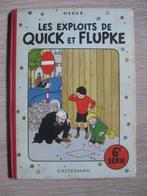 Quick et Flupke T6 Ed.O couleur 1954 (B9) Hergé, Gelezen, Eén stripboek, Ophalen of Verzenden, HERGE