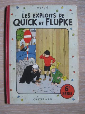 Quick et Flupke T6 Ed.O couleur 1954 (B9) Hergé beschikbaar voor biedingen