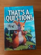 That's a question, Ophalen of Verzenden